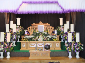 公営葬の写真